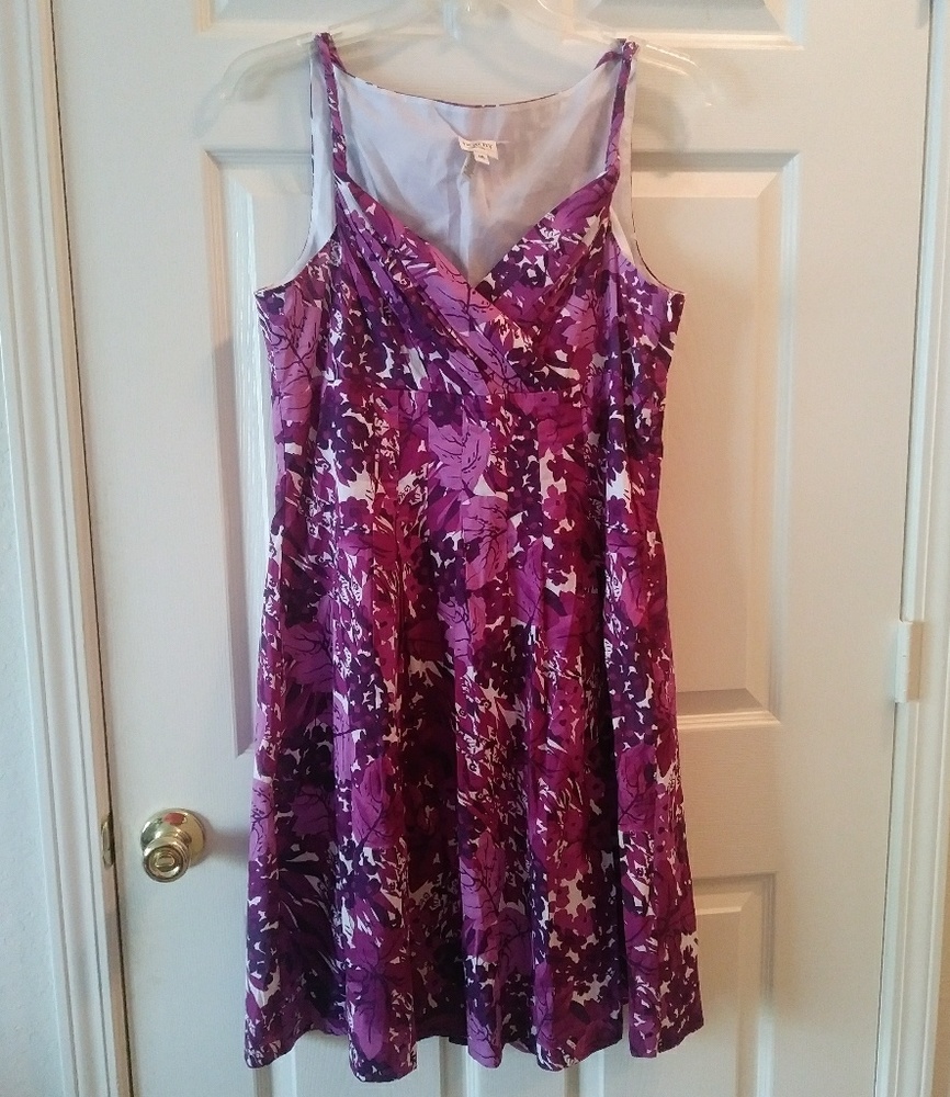 Dory Purple Floral Dress